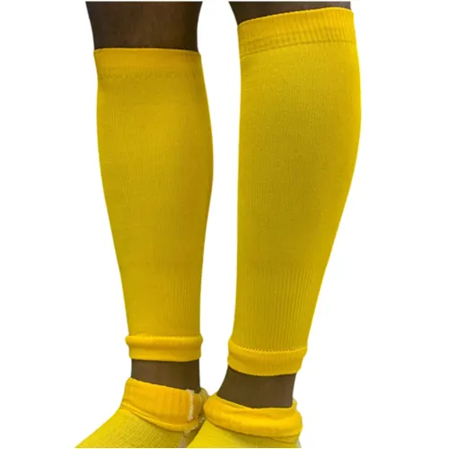Meião Cortado Canelito Futebol Meia Panturrilha Zoup - Amarelo