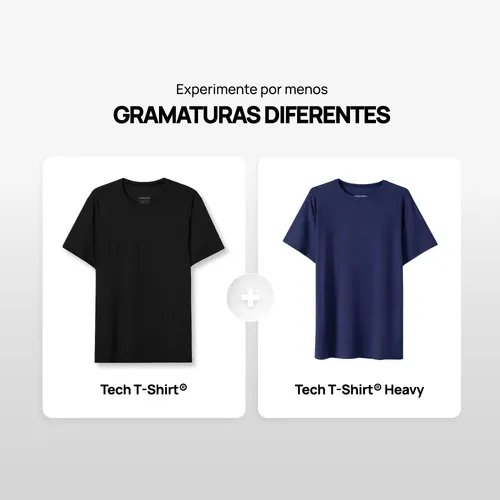 Tech T-Shirt + Camiseta Modal Tech T-Shirt Heavy