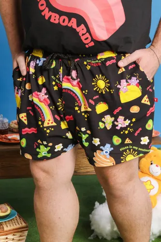 Short Runner Pijama Unissex Estampa Ursinhos Carinhosos Comida