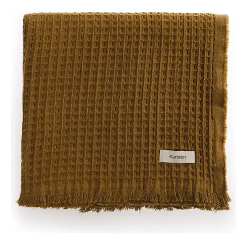 Manta Decorativa Karsten Denver Ocre
