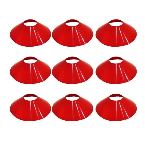 Kit Disco de Treinamento 24 Unidades Chapéu Chines - Vermelho