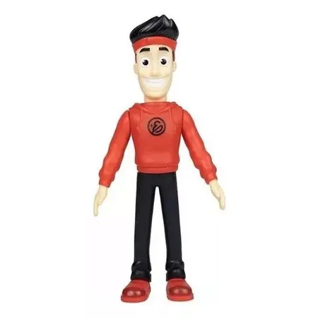 Boneco Enaldinho Articulado 25cm de Vinil Brinquedo