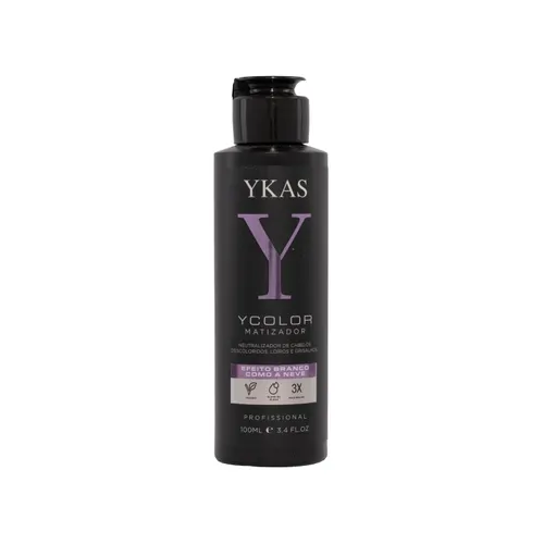 Máscara Ykas YColor Matizador Branco como a Neve 100 ml