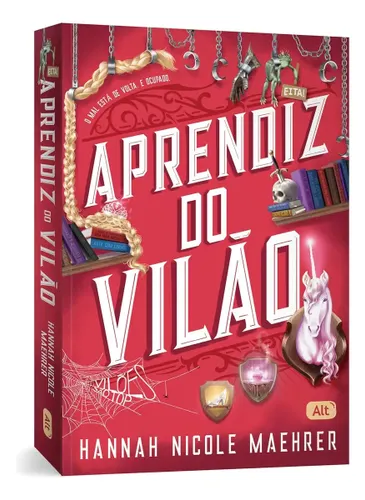 Aprendiz do vilão - Maehrer, Hannah Nicole - Globo Livros - Capa Mole