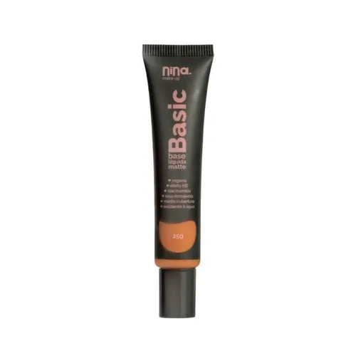 Base Líquida Nina Makeup Matte Basic COR 7