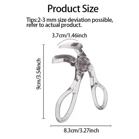 Modelador de cílios de longa duração, ferramenta profissional para curvar os cílios, acessório para maquiagem dos olhos, presente acessível para estudantes.