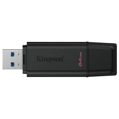 Pen Drive 64GB Kingston DataTraveler Exodia, USB 3.2, Preto - DTXG2/64GB