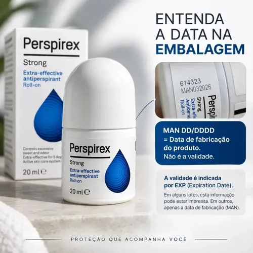 Antitranspirante roll on Perspirex Strong