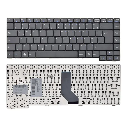 Teclado para Notebook Lg A410-G.BC44P1 ABNT2 - Enter Grande Preto
