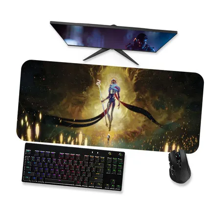 Mouse Pad Gamer Grande ARCANE JAYCE e VIKTOR 1   90x40 80x40 60x40 70x30 45x40