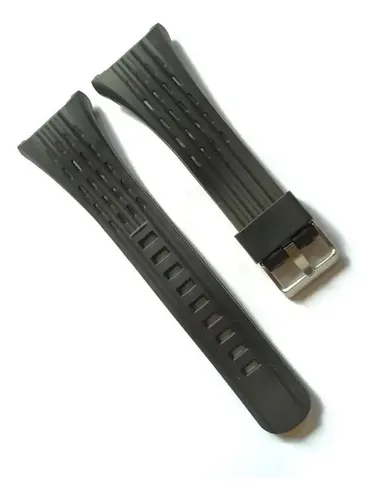 Pulseira Silicone Compatível com Relógio Skmei 1219 Cor Preto
