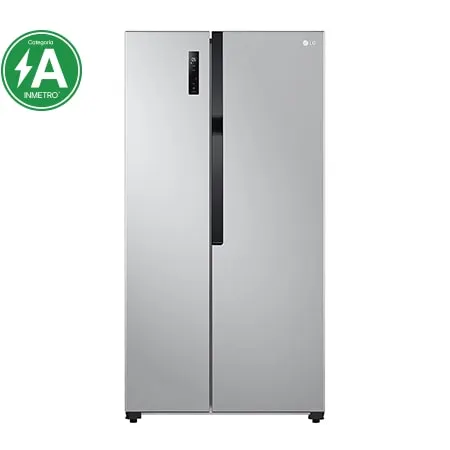 Geladeira Side by Side LG 519L com Compressor Inverter - GC-B187PQAM