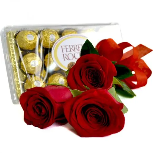 Rosas Vermelhas & Ferrero Rocher