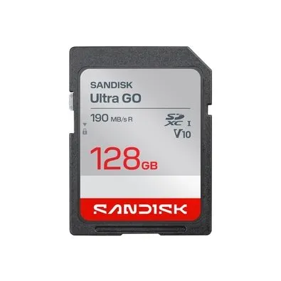 Cartão de Memória Sandisk Ultra Go SDXC 128GB, UHS-I, Classe 10 - SDSDUGN-128G-GN6IN