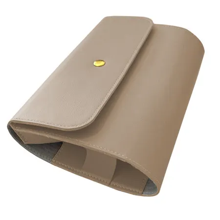 Capa Case Estojo para Mouse e Carregador Bege Claro