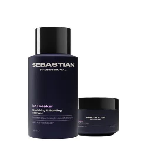 Kit Sebastian Professional no Breaker Shampoo 250ml e Máscara 150ml