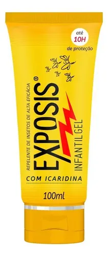 Repelente Infantil Exposis Gel com Icaridina Gel 100ml