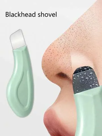1pc nariz cravo removedor ferramenta suave facial poros limpador de silicone raspador facial pele esfrega raspador facial ferramentas cuidados com a pele