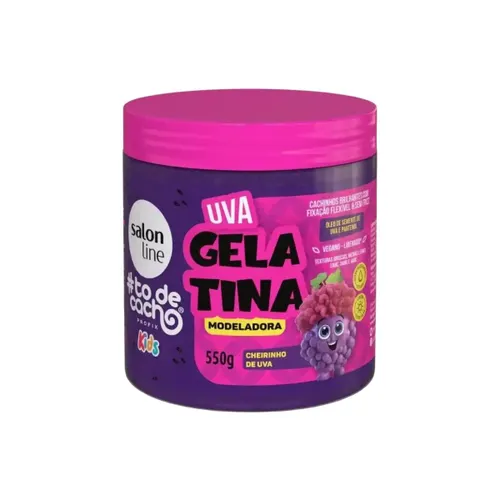 Salon Line #todecacho Kids Gelatina Uva Modeladora 550 g