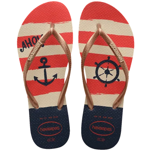 Chinelo Havaianas Slim Nautical