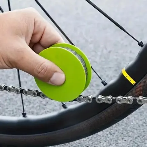 1 pçs lubrificador de corrente de bicicleta correntes de óleo rolo limpeza ferramenta manutenção portátil acessórios ciclismo