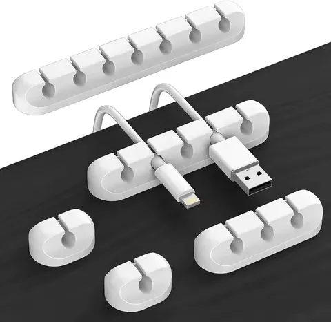 Organizador de cabo usb de silicone, enrolador de cabo de carregamento usb, clipes de gerenciamento arrumado, suporte de cabo para mouse, acessórios de fone de ouvido