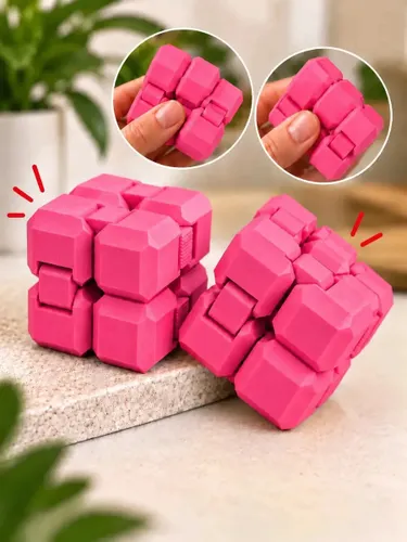 Cubo Infinito - Mágico Fidget Toys rosa