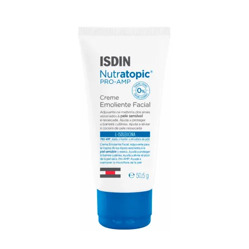 Creme Facial Nutratopic Pro-AMP ISDIN Pele Atópica 50,5g