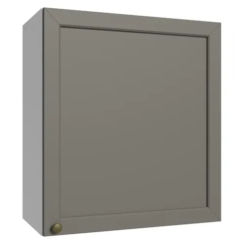 Armário Aéreo 60 cm 1 Porta Branco/Cinza Vik Madesa