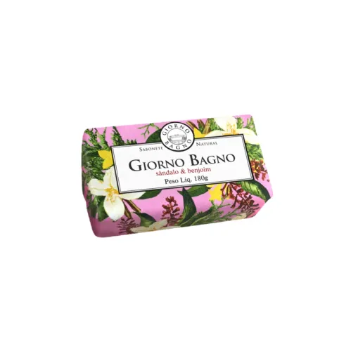 Sabonete Natural Sândalo e Benjoim Giorno Bagno 180g