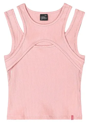 Regata Juvenil em Ribana Canelada (Rosa) Gloss