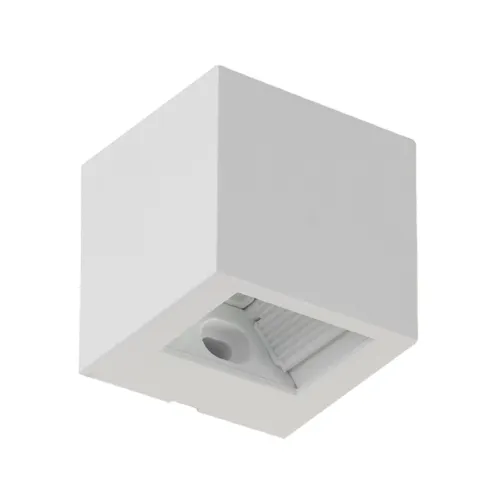 Arandela Led Abs 2w 3000k Ip65 0 A 90° Block - BRANCO