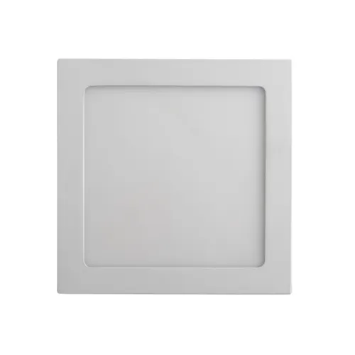 Plafon Led de Embutir Branco 12w 17x17cm Panel - LED BRANCO NEUTRO (4000K)