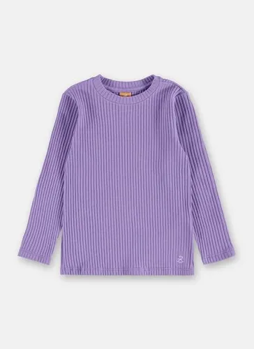 Blusa Confortável Infantil Feminina Manga Longa Roxo