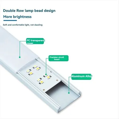 【~ Novo FDDT】Luz de Iluminação sem Fio para Armário, Luz com Sensor de Movimento de 8 polegadas, Luzes de Armário Recarregáveis de 350mAh para Uso Interno, Dimerizáveis