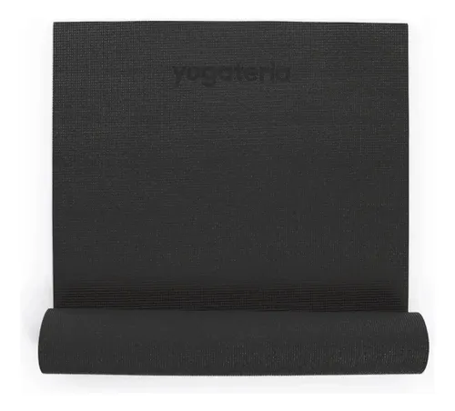 Tapete de Yoga Asana Pvc Eco 4.5mm 183x60cm - Preto