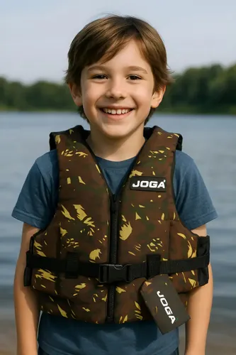 Colete Salva Vida Infantil Criança Flutuar 15 20 30 40kg Cor Camuflado Tamanho 15kg