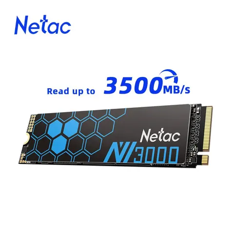 Netac-Unidades de estado sólido internas para desktop e notebook, 3500 Mbps, M2, SSD, 250GB, 500GB, 1TB, 2TB, NMVE, SSD, M.2 2280, PCIe3.0 x 4
