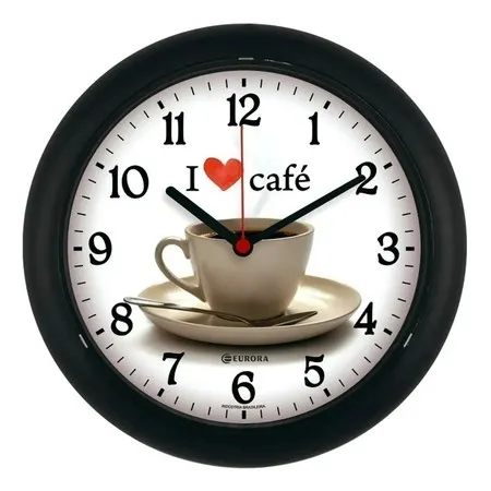 Relógio de Parede para Cozinha Café Gourmet Eurora Oferta