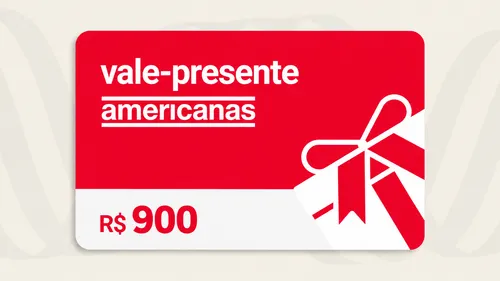R$900 - Gift Card Americanas
