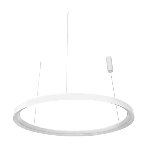 Pendente Led Metal Alumínio 60w 3000k Giro - BRANCO