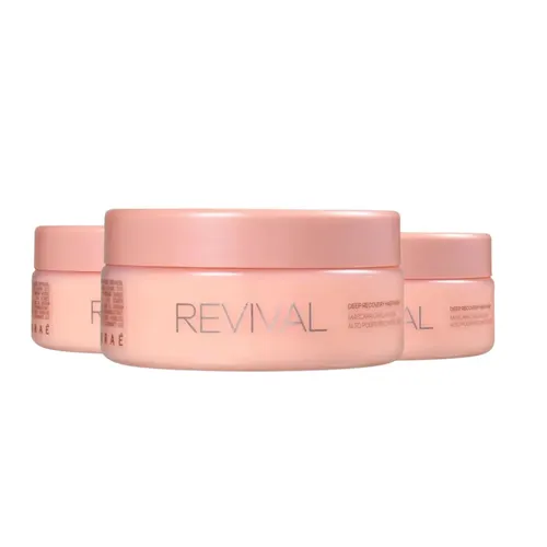 Kit Braé Revival 3 Máscara de Reconstrução 200 g