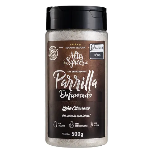 Sal de Parrilla Defumado Altis Spices 500g – Pote