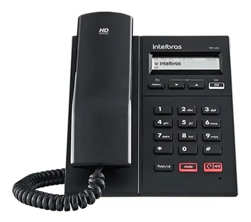 Telefone IP Intelbras TIP 125i Display Viva-voz