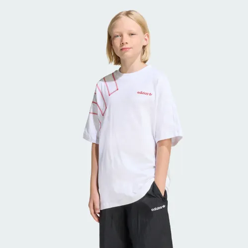 Camiseta Folgada Blocked Kids adidas