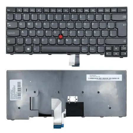 Teclado para Notebook compatível com Lenovo Thinkpad CS13T ABNT2