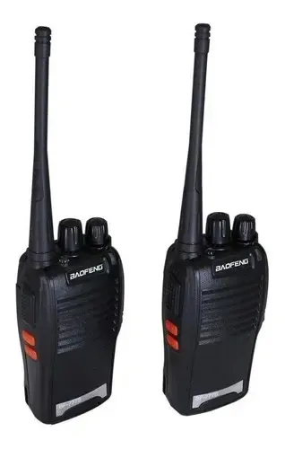 Baofeng Walk Talk BF-777S Comunicação Longa Distância 16 Canais Cor Preto