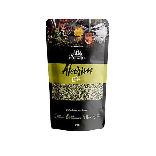 Alecrim Puro 50g Altis Spices Stand Up Pouch com Ziper