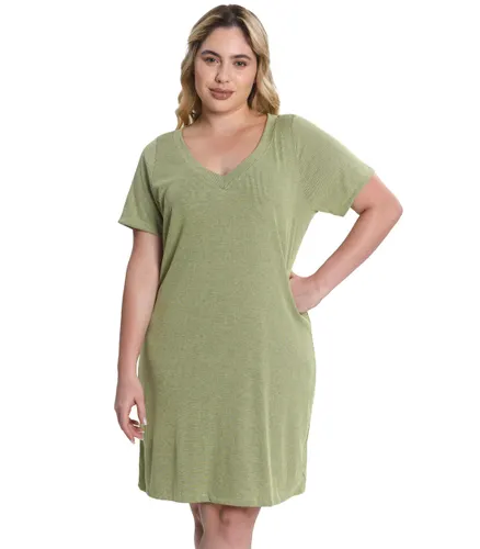 Vestido Plus Size Ribana Secret Glam - Moda Feminina e Masculina, Itens para Casa e Mais l Rovitex