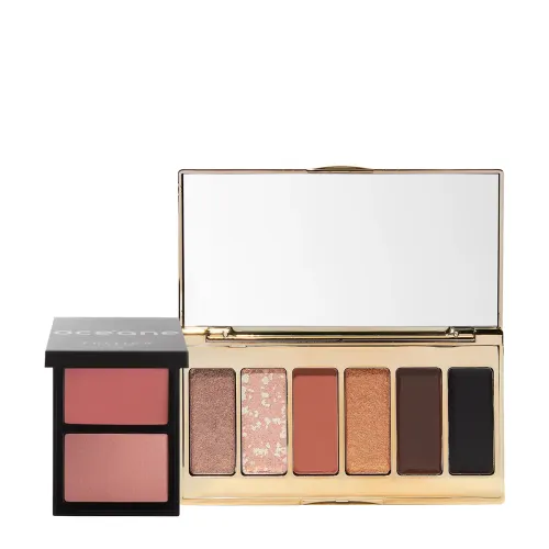 Kit Paleta de Sombras e Blush Duo Glam To Go Océane Edition Nádia Tambasco